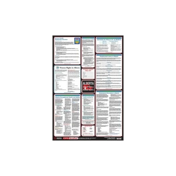 Accuform POSTERS CANADIAN EMPLOYMENT AND PPG313AB PPG313AB - main